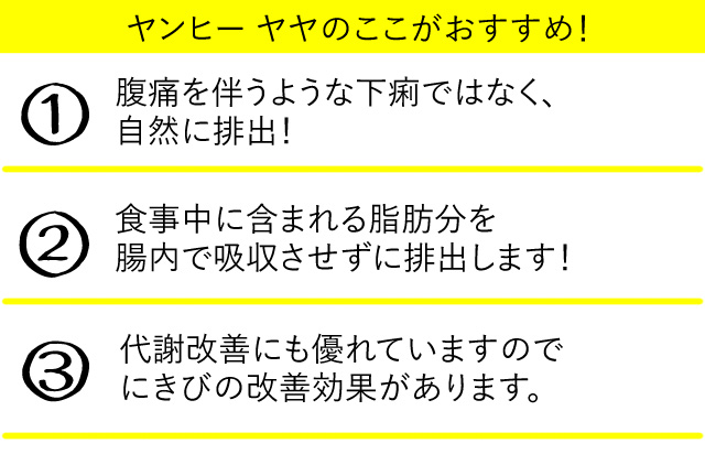 ヤンヒーヤヤのここがおすすめ!